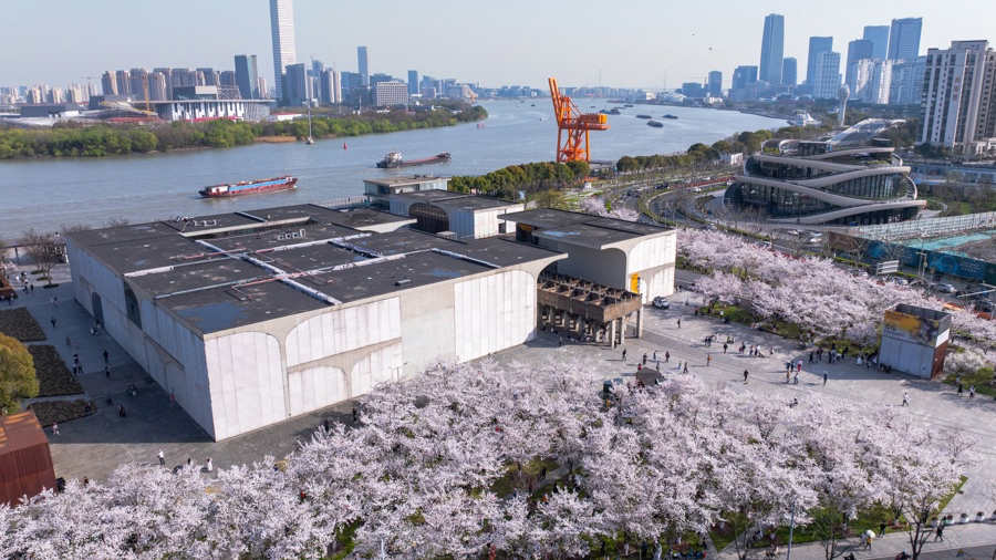 隐盏文化分享上海工业遗迹改造工业旅游策划案例：徐汇滨江的国际花展